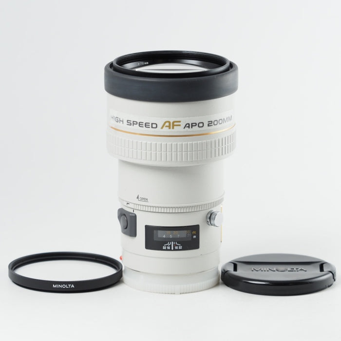 MINOLTA ハイスピードAF APO TELE 200mm F2.8 W/C AFAPO200F2.8G ミノルタ Aマウント #14123