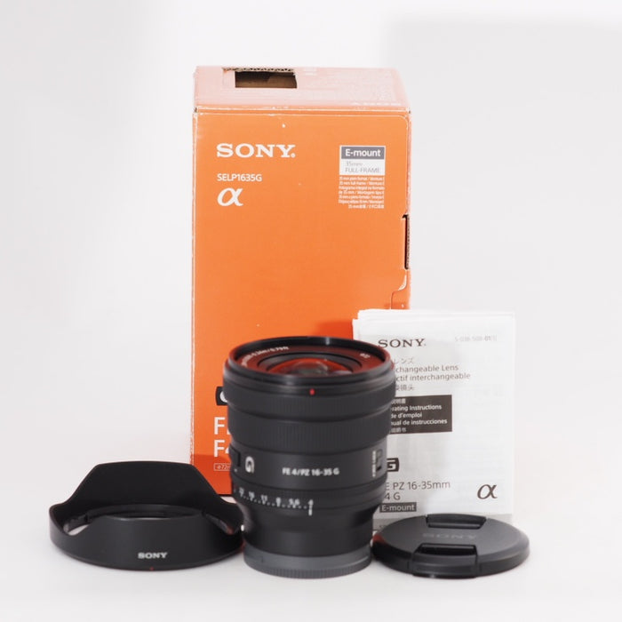 SONY 広角ズームレンズ FE PZ 16-35mm F4 G Eマウント ソニー SELP1635G フルサイズ 対応 #13295