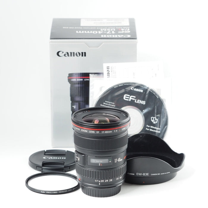 Canon EF17-40mm F4L USM フルサイズ対応 キヤノン EFマウント 広角ズームレンズ #14333