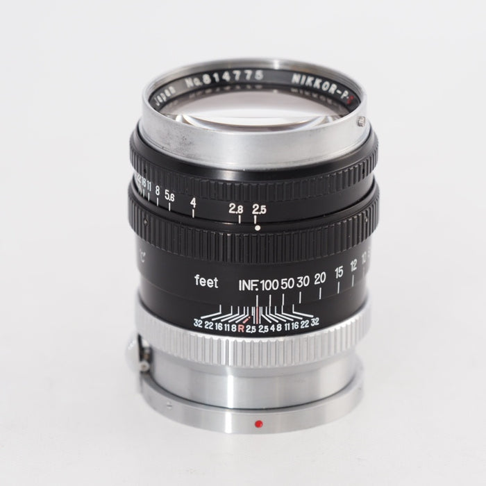 Nikon Nippon Kogaku Nikkor-P 10.5cm f2.5 ニコン 日本光学 Sマウント #13440