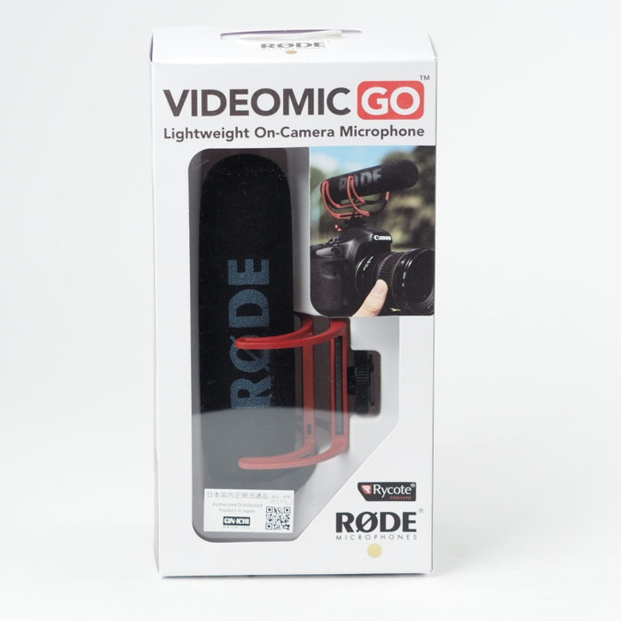 RODE ロード VideoMic GO コンデンサーマイク VMGO 【国内正規品】 #14371【未使用品】
