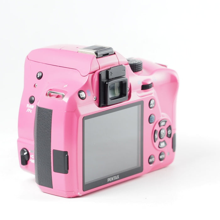 PENTAX ペンタックス K-50 + DA L 18-55mm F3.5-5.6 AL WR ピンク レンズキット オーダーカラー #13711