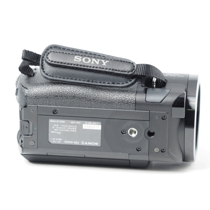 SONY ソニー 4K ビデオカメラ Handycam FDR-AX45A (2022年モデル) ブラック 内蔵メモリー64GB 光学ズーム20倍 空間光学手ブレ補正 FDR-AX45A B #14554