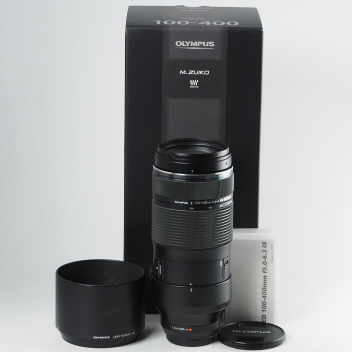 OLYMPUS M.ZUIKO DIGITAL ED 100-400mm F5.0-6.3 IS BLK オリンパス マイクロフォーサーズレンズ #13803