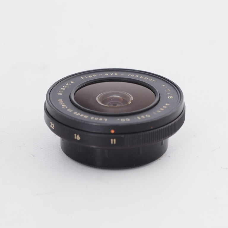 PENTAX ASAHI ペンタックス Fish-eye-Takumar 18m F11 フィッシュアイ