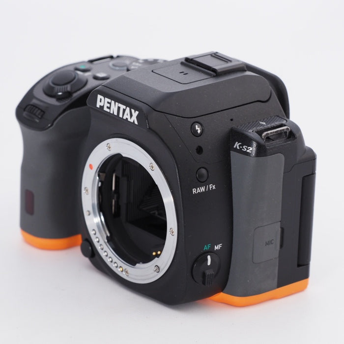 PENTAX ペンタックス デジタル一眼レフ PENTAX K-S2 ボディ (ブラック×オレンジ) K-S2 BODY (BLACK×ORANGE) 13178 #9735