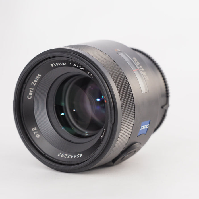 SONY ソニー 単焦点レンズ Planar T* 50mm F1.4 ZA SSM SAL50F14Z #13487