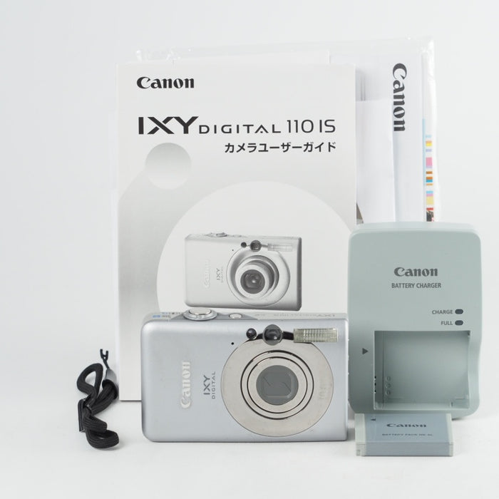 Canon IXY DIGITAL (イクシ) 110 IS シルバー IXYD110IS(SL) キヤノン デジタルカメラ #13771