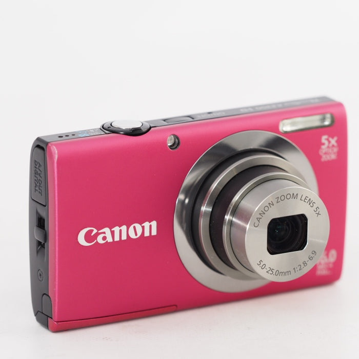 Canon デジタルカメラ PowerShot A2300 レッド 光学5倍ズーム 約1600万画素 PSA2300(RE) #13370