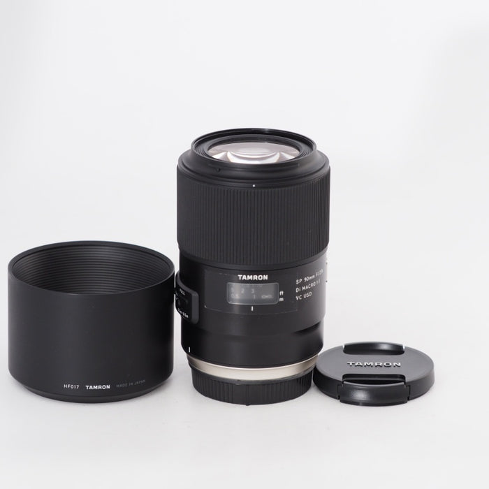 TAMRON タムロン 単焦点マクロレンズ SP 90mm F2.8 Di MACRO 1:1 VC USD キヤノン EFマウント用 F017E 【シフトブレ対応】　#12950