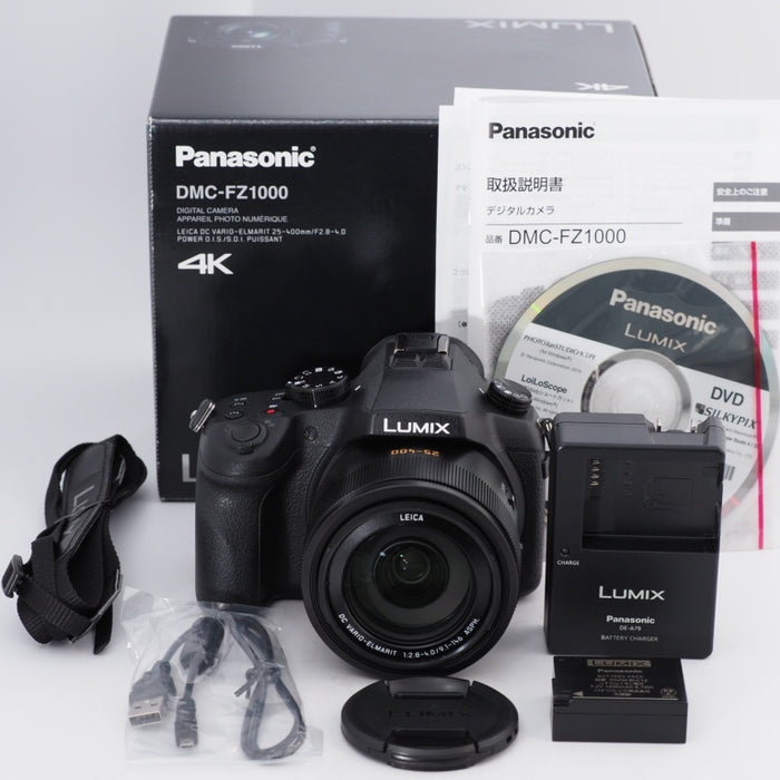 Panasonic パナソニック デジタルカメラ ルミックス LUMIX FZ1000 2010万画素 光学16倍 ブラック DMC-FZ1000 #10997