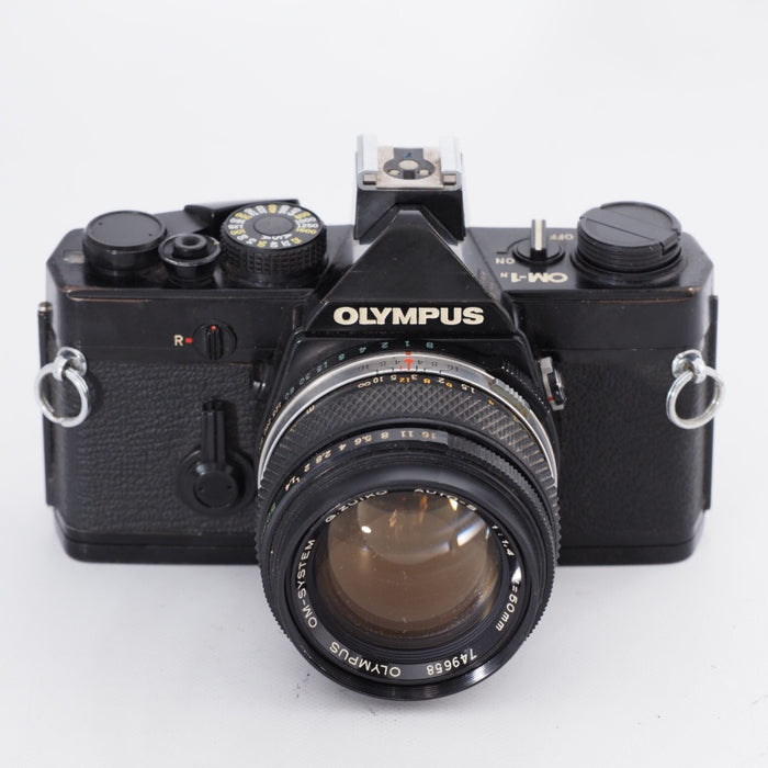 【ジャンク品】OLYMPUS オリンパス OM-1N ブラック ボディ #10768