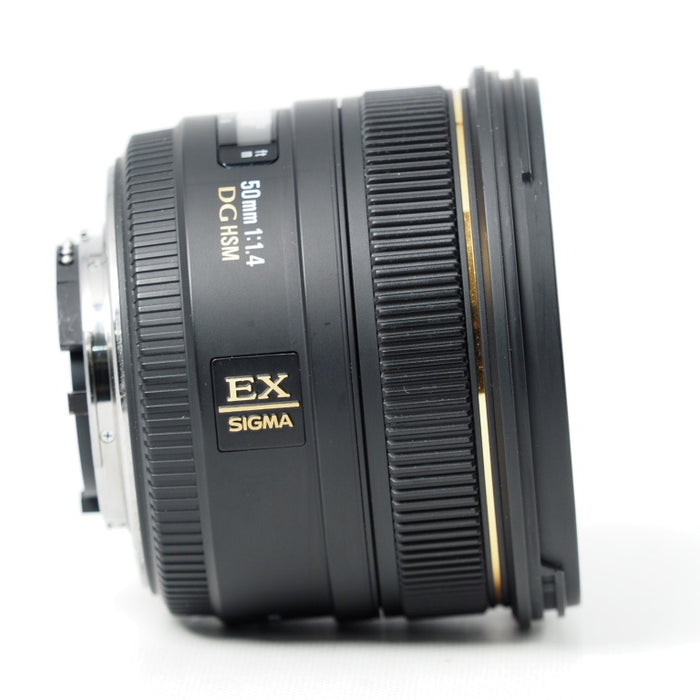 SIGMA 50mm F1.4 EX DG HSM ニコン Fマウント用 フルサイズ対応 310554 シグマ AF 単焦点標準レンズ #14661