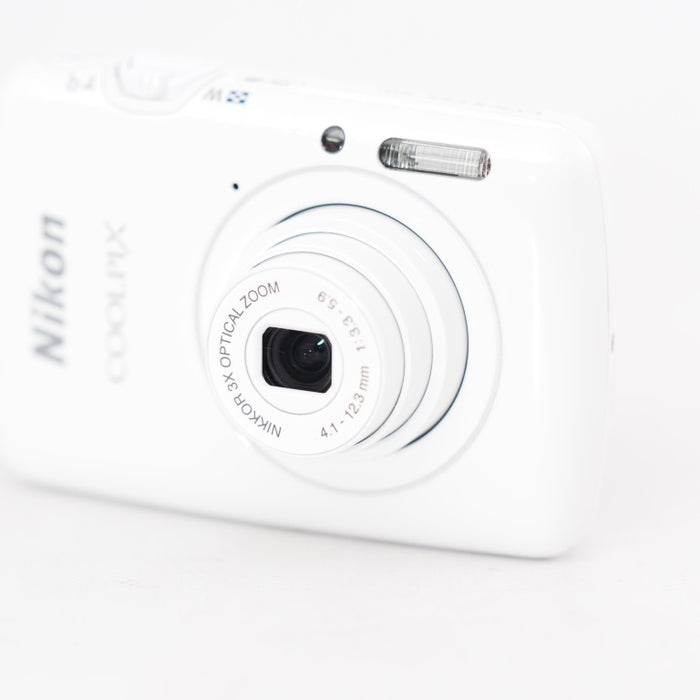 Nikon デジタルカメラ COOLPIX S01 超小型ボディー タッチパネル液晶 ホワイト S01WH #13405