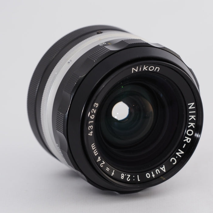 Nikon ニコン NIKKOR-N.C Auto 24mm F/2.8 Non-Ai MF Lens ケースつき #11328