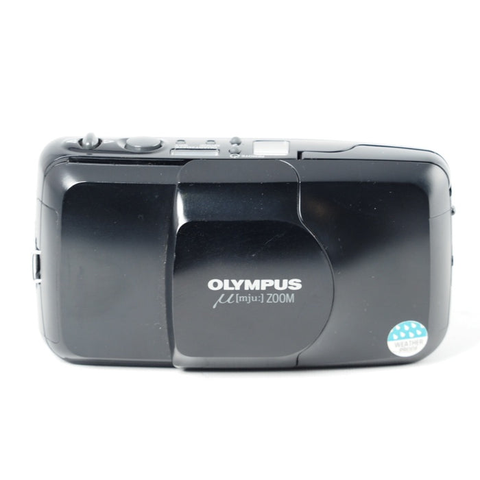 OLYMPUS μ [mju:] ZOOM ブラック コンパクトフィルムカメラ オリンパス #14793