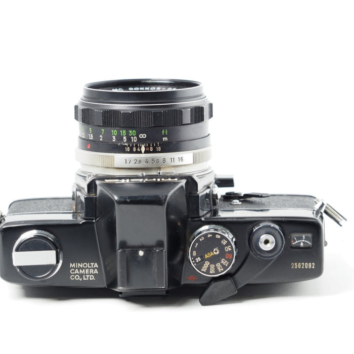 ミノルタ MINOLTA SRT 101 + MC ROKKOR-PF 55mm F1.7 ブラック #14425