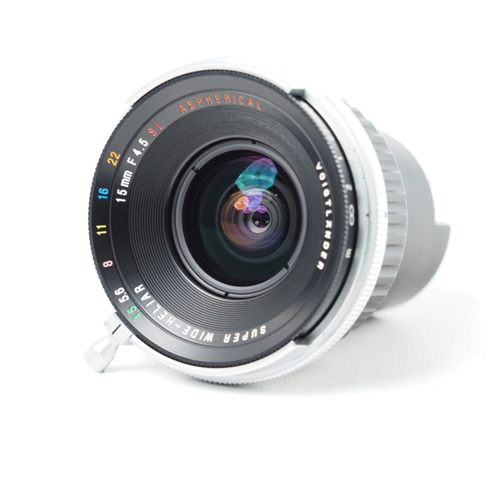 Voigtlander SUPER WIDE-HELIAR 15mm F4.5 SL ASPHERICAL 専用ビューファインダー付属  Nikon ニコン Fマウント用 フォクトレンダー #14321