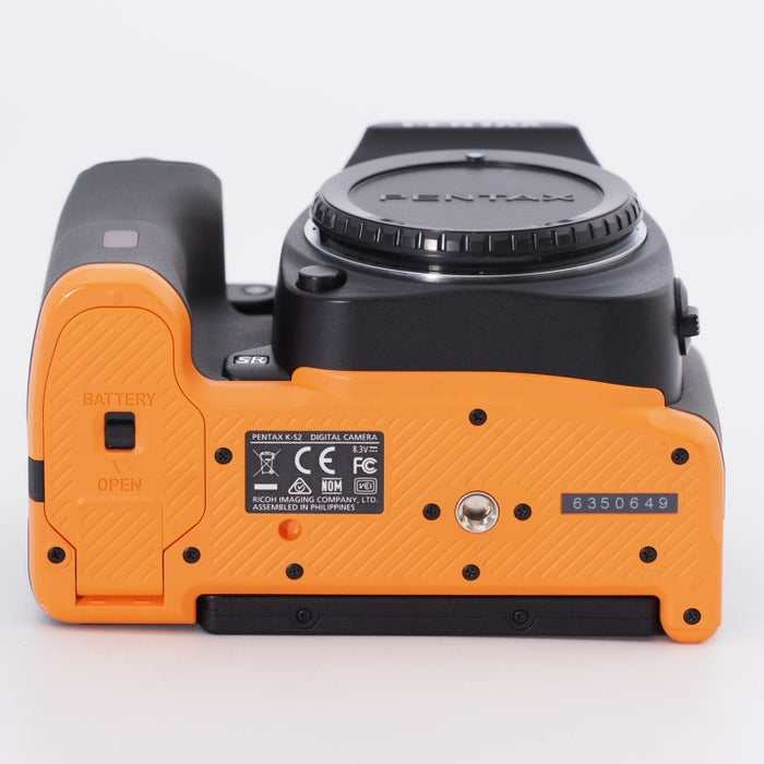 PENTAX ペンタックス デジタル一眼レフ PENTAX K-S2 ボディ (ブラック×オレンジ) K-S2 BODY (BLACK×ORANGE) 13178 #9735