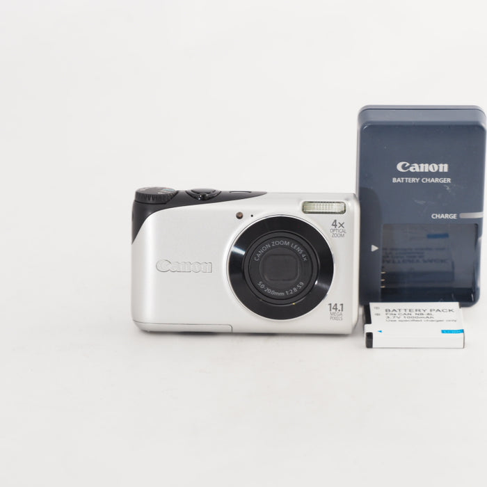 Canon キヤノン デジタルカメラ PowerShot A2200 シルバー PSA2200(SL) #12299