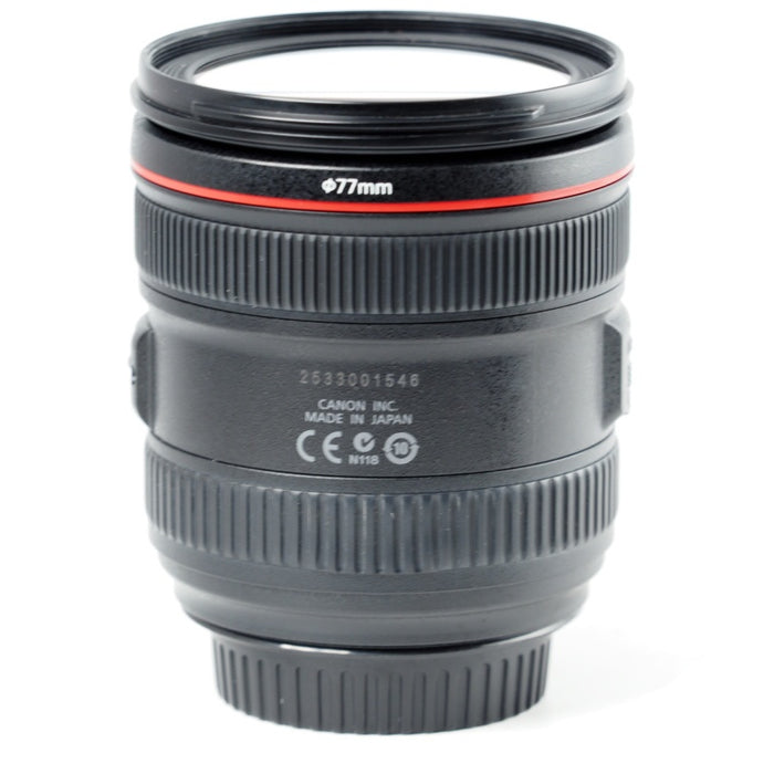 Canon キヤノン 標準ズームレンズ EF24-70mm F4 L IS USM フルサイズ対応 #14387