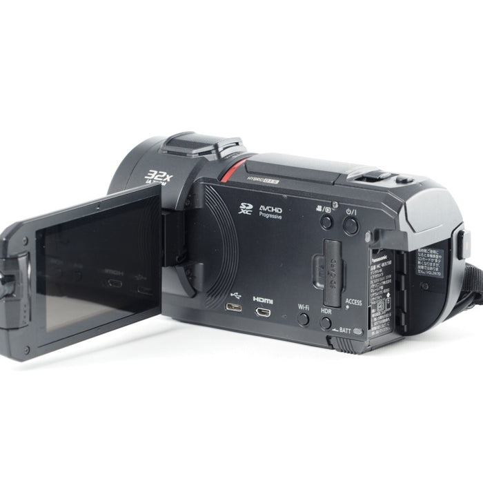 Panasonic パナソニック 4K ビデオカメラ WX1M 64GB ワイプ撮り あとから補正 ブラック HC-WX1M-K #13963