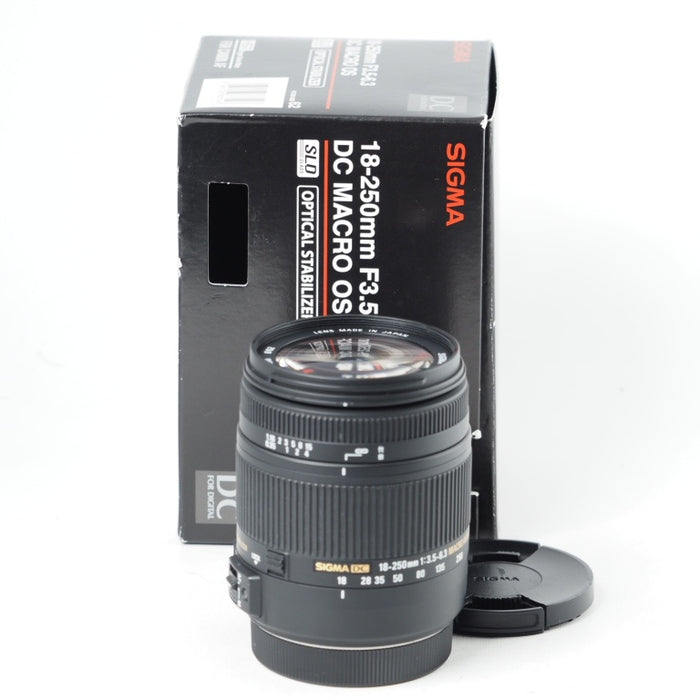 SIGMA シグマ 高倍率ズームレンズ 18-250mm F3.5-6.3 DC MACRO OS HSM キヤノン用 APS-C専用 #14693