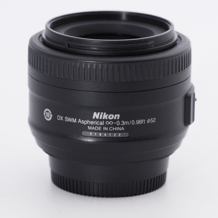 Nikon ニコン 単焦点レンズ AF-S DX NIKKOR 35mm f1.8G ニコンDXフォーマット専用 #9600