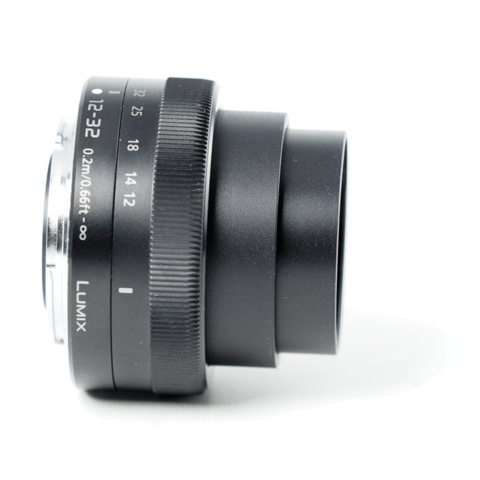 Panasonic LUMIX G VARIO 12-32mm F3.5-5.6 ASPH. MEGA O.I.S. ブラック H-FS12032-K マイクロフォーサーズ #14290