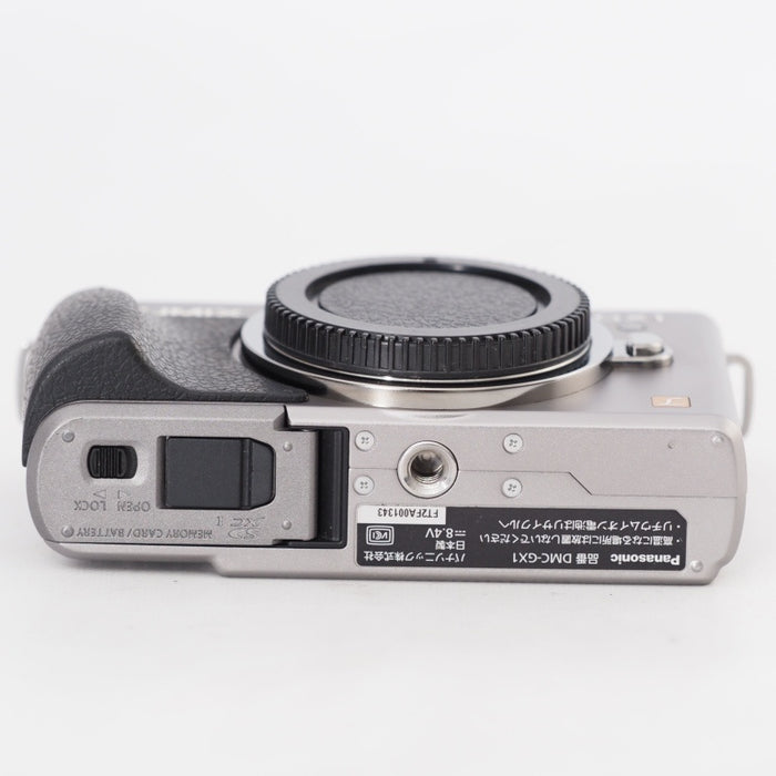 Panasonic パナソニック ミラーレス一眼カメラ ルミックス GX1 ボディ 1600万画素 ブレードシルバー DMC-GX1-S #13124