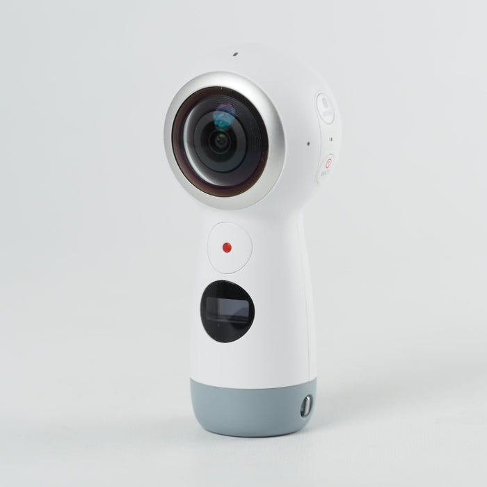Galaxy 全天球カメラ Gear 360 (2017) Galaxy / iPhone対応 ホワイト 別売 バリューキット付属 SM-R21010217JP #13793