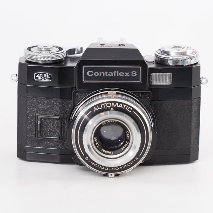 ツァイスイコン Zeiss Ikon Contaflex S ブラック 50mm F2.8 ツァイス純正ケース付き #13081