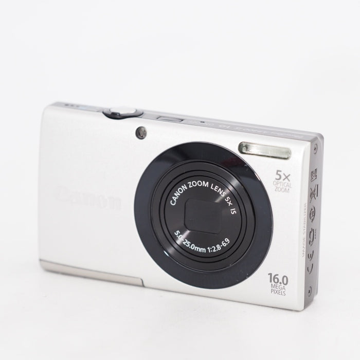 Canon キヤノン コンパクトデジタルカメラ PowerShot A3400IS シルバー 光学5倍ズーム タッチパネル PSA3400IS(SL) #13407