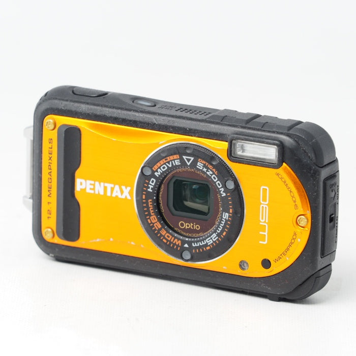 PENTAX Optio W90 シャイニーオレンジ ペンタックス OPTIOW90SO #15028