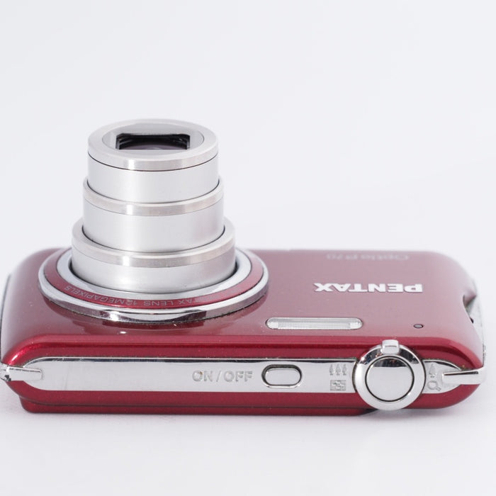 PENTAX ペンタックス OPTIO (オプティオ) P70 RED 1200万画素 光学4倍ズーム OPTIOP70RE #10266