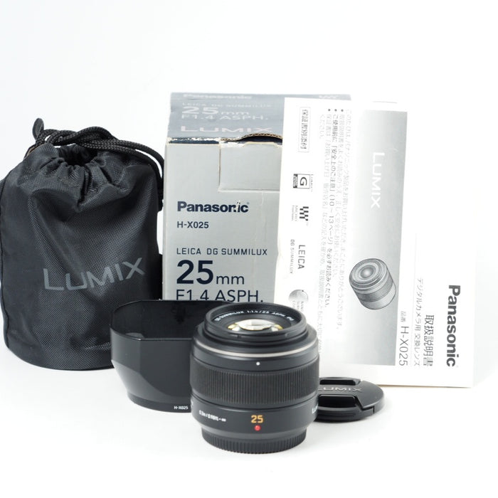 Panasonic パナソニック LEICA DG SUMMILUX 25mm/F1.4 ASPH. LUMIX H-X025 #14523