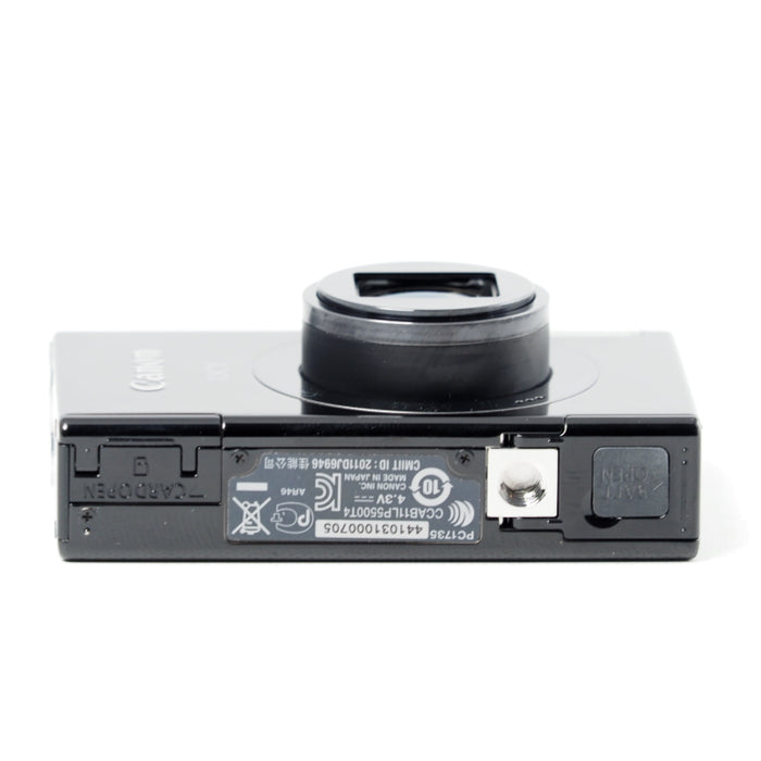 Canon デジタルカメラ IXY 1 ブラック 光学12倍ズーム Wi-Fi対応 キヤノン IXY1(BK) #14694