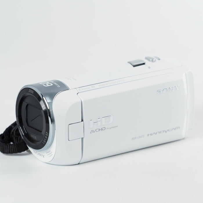 SONY Handycam CX470 ホワイト 内蔵メモリー32GB 光学ズーム30倍 HDR-CX470 W  ソニー ビデオカメラ #13794
