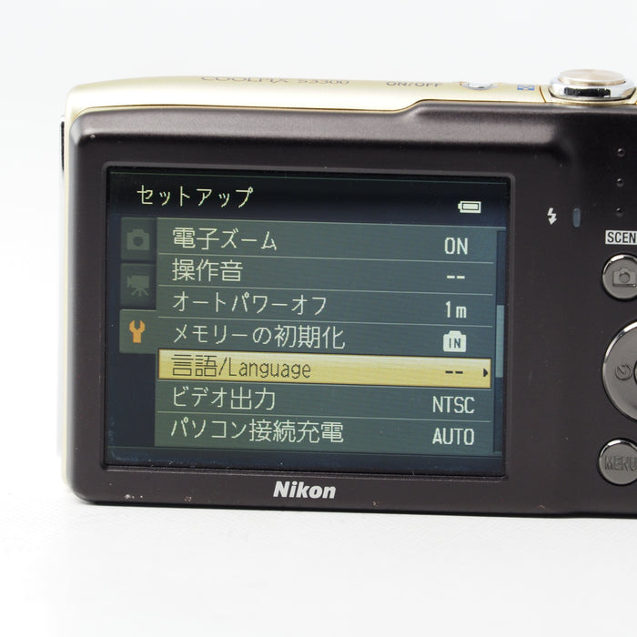 Nikon デジタルカメラ COOLPIX (クールピクス) S3300 スイートゴールド S3300GL #15681