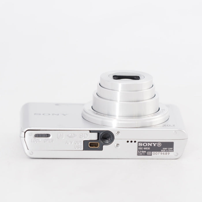 SONY ソニー デジタルカメラ Cyber-shot DSC-W830 カメラ任せ かんたん きれい シルバー 200m #13230
