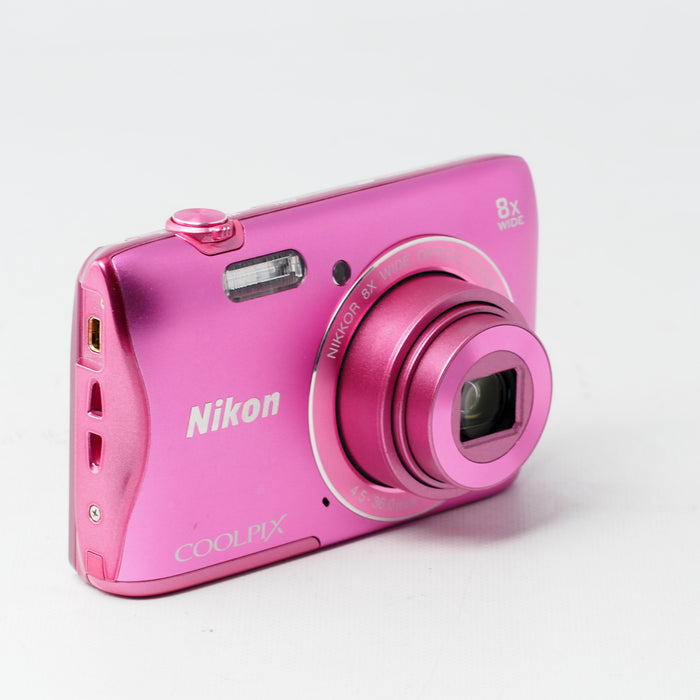 Nikon COOLPIX S3700 ピンク 光学8倍ズーム 2005万画素 S3700PK #16007