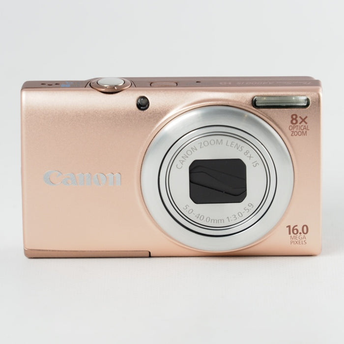 Canon デジタルカメラ PowerShot A4000IS ピンク 1600万画素 光学8倍ズーム PSA4000IS(PK) #13778