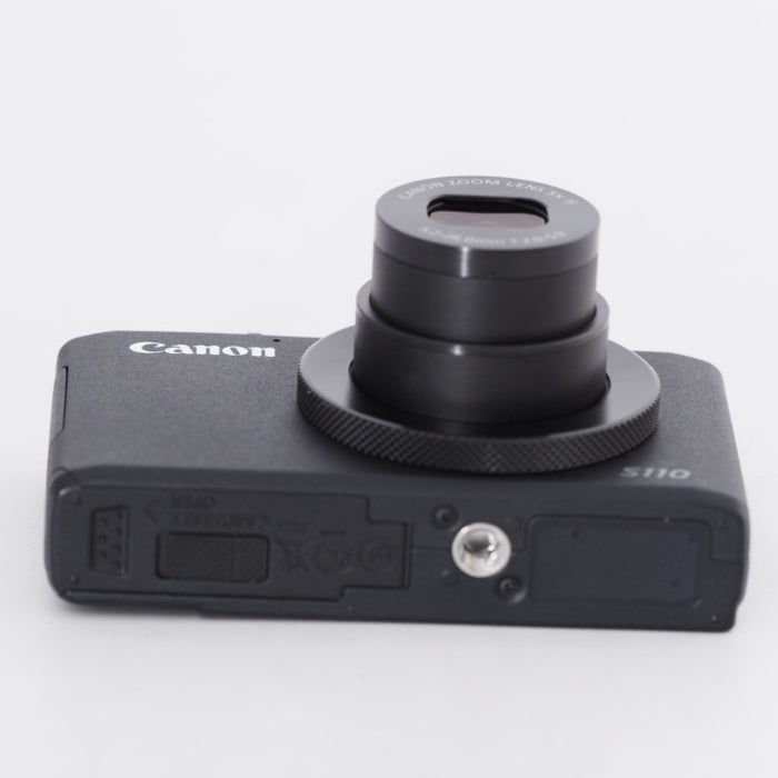 Canon キヤノン デジタルカメラ PowerShot S110 約1210万画素 F2.0 光学5倍ズーム ブラック PSS110(BK) #11478