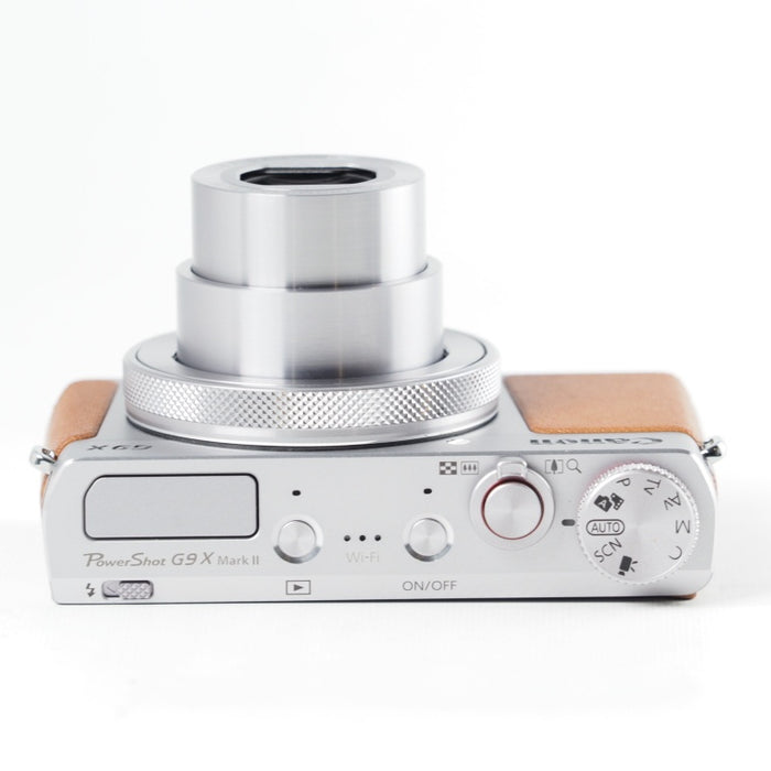 Canon コンパクトデジタルカメラ PowerShot G9 X Mark II シルバー 1.0型センサー/F2.0レンズ/光学3倍ズーム PSG9XMARKIISL #13999