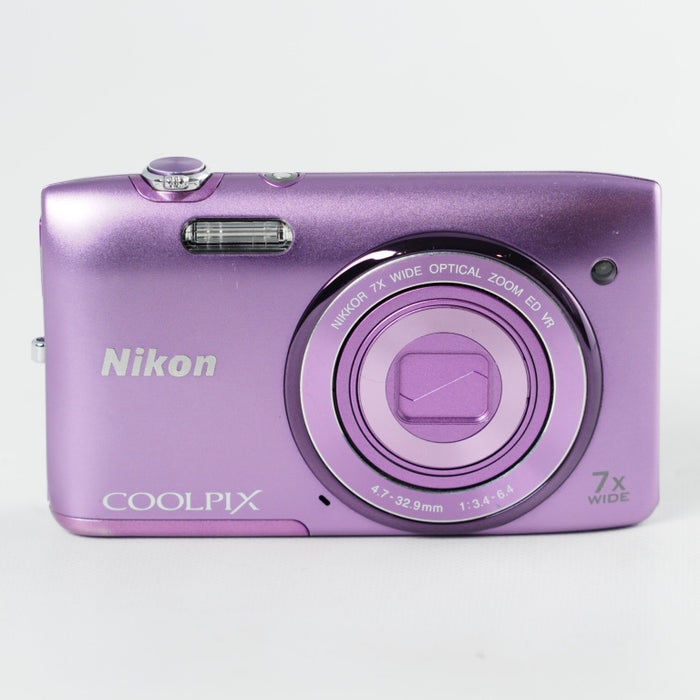 Nikon ニコン デジタルカメラ COOLPIX S3500 光学7倍ズーム 有効画素数 2005万画素 オーキッドパープル S3500PP #13799