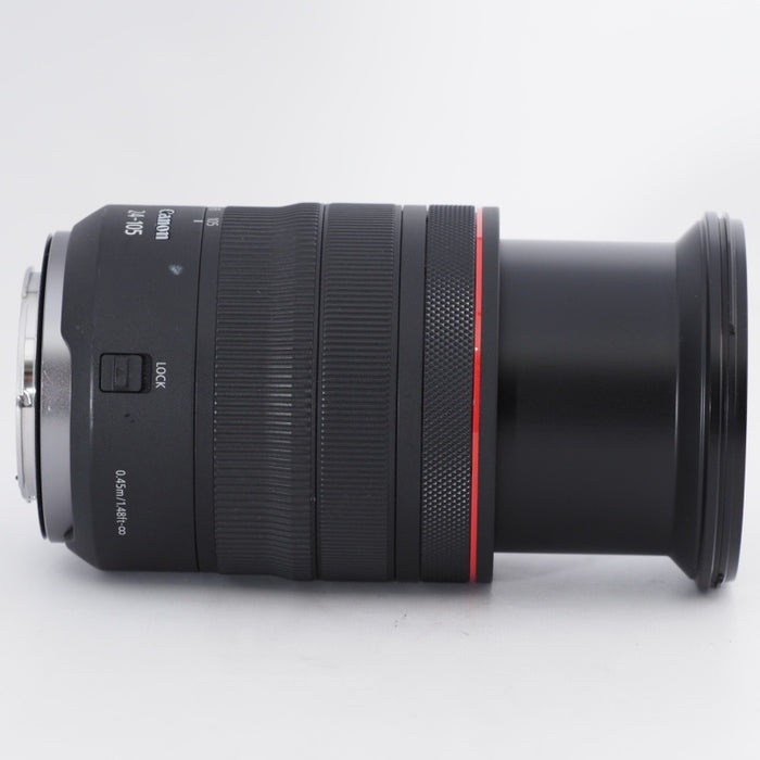 Canon キヤノン 中望遠ズームレンズ RF24-105mm F4L IS USM EOSR対応 全長107.3mm ブラック RF24-10540LIS #10833