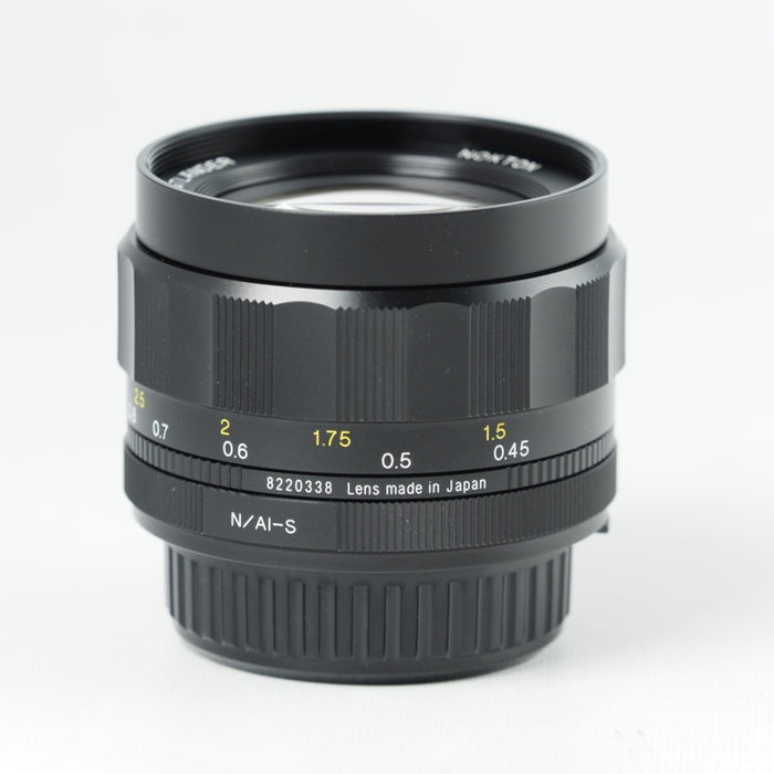 VoightLander NOKTON 58mm F1.4 SLIIS Ai-S ニコン Fマウント シルバーリム フォクトレンダー 単焦点レンズ #14413