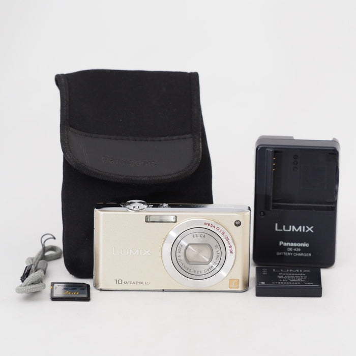 Panasonic パナソニック デジタルカメラ LUMIX (ルミックス) FX35 グロスゴールド DMC-FX35-N #13246