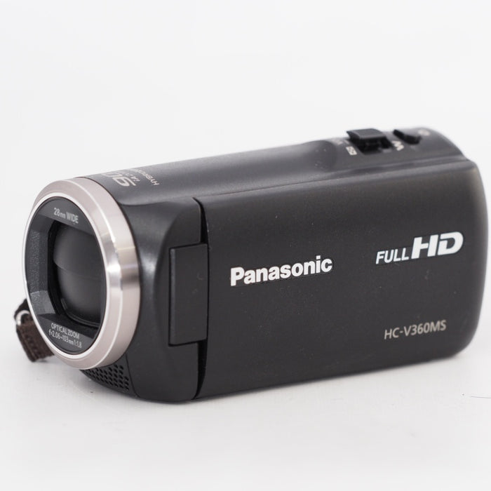 Panasonic パナソニック HDビデオカメラ V360MS 16GB 高倍率90倍ズーム ブラック HC-V360MS-K #12958