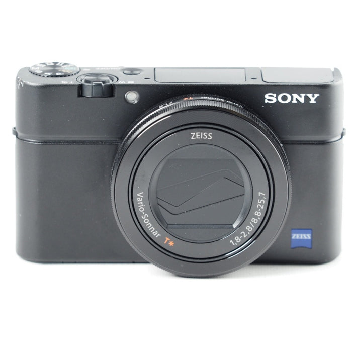 SONY ソニー コンパクトデジタルカメラ Cyber-shot RX100III ブラック 1.0型裏面照射型CMOSセンサー 光学ズーム2.9倍(24-70mm) 180度チルト可動式液晶モニター DSC-RX100M3 #14127